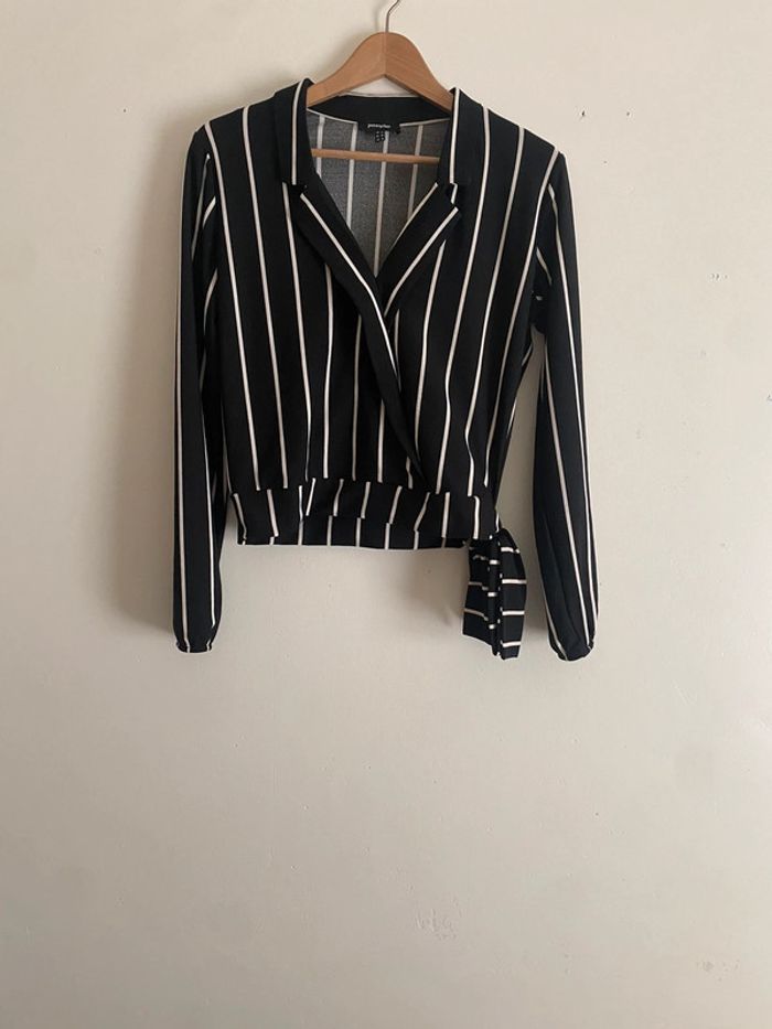 Blouse à rayures - photo numéro 2