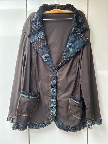 Gilet boutonné marron Jean Marc Philippe - Taille 46