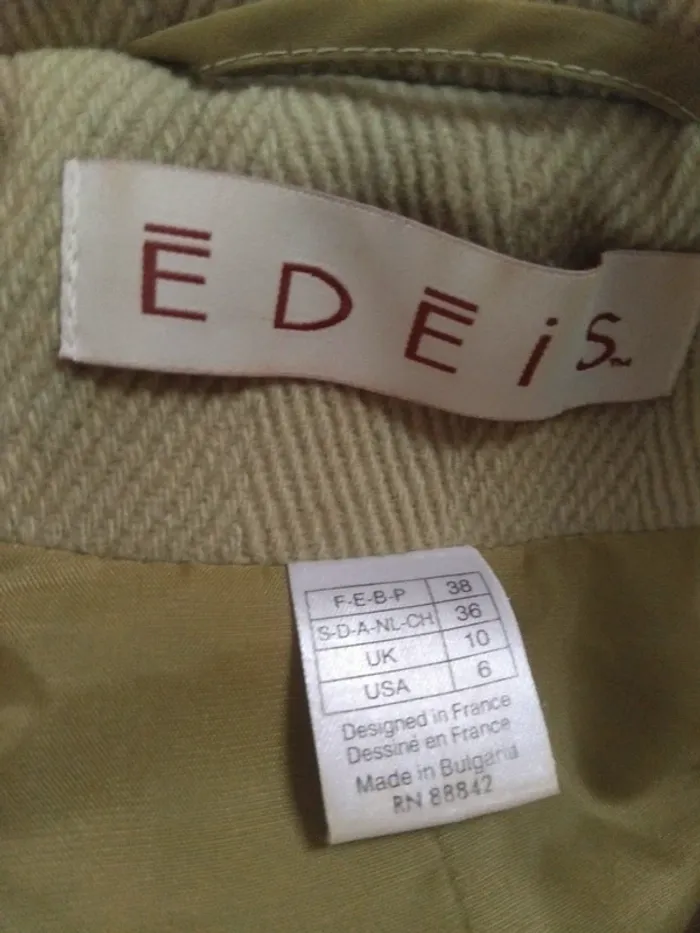 Veste vert pistache - photo numéro 3