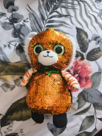 Peluche à sequins