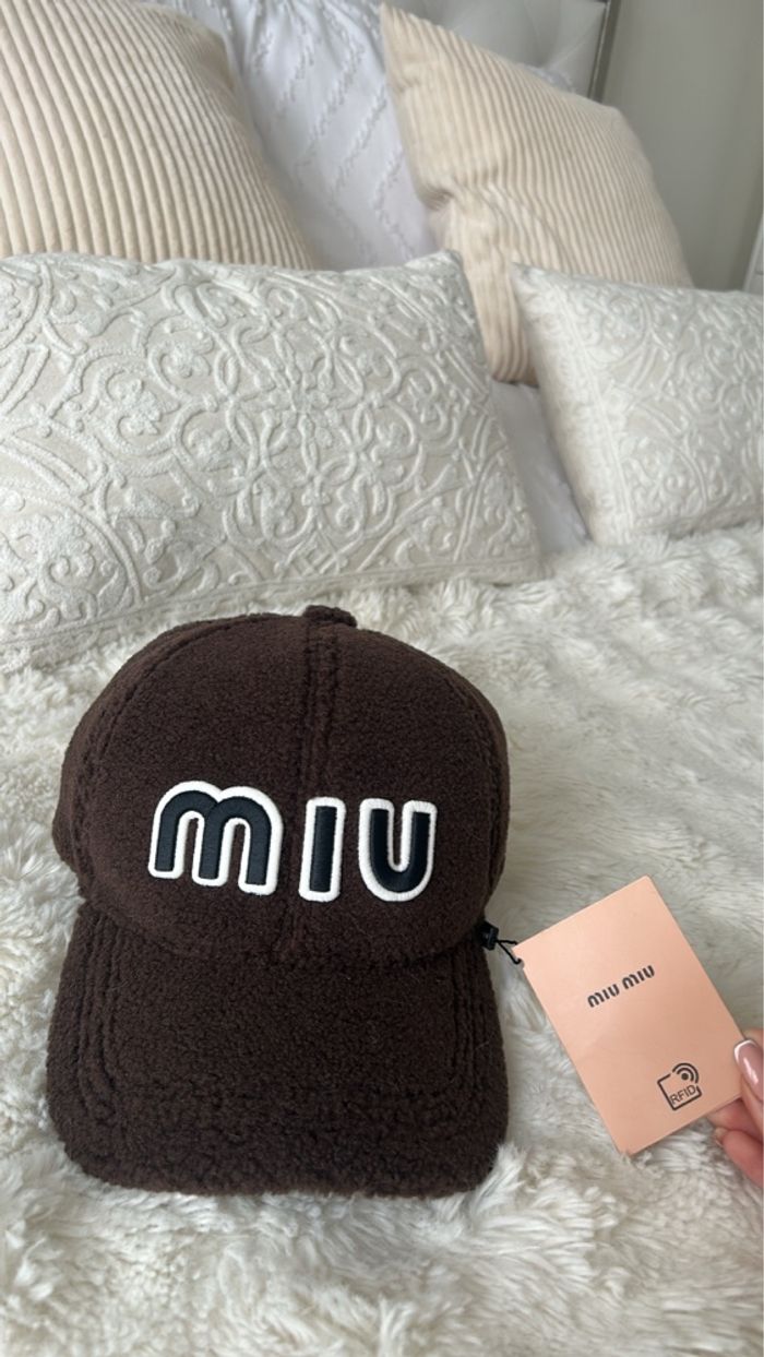 Casquette marron