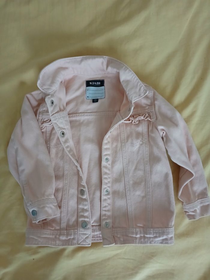 Veste en jean fille 3ans - photo numéro 3