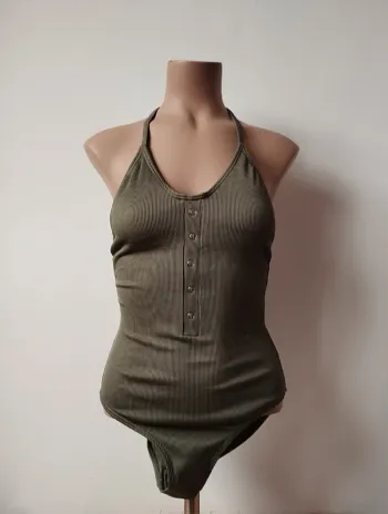 Maillot de bain kaki Pimkie coussinets amovibles