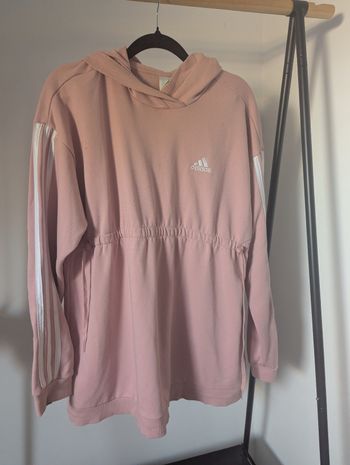 Pull à capuche long de grossesse adidas