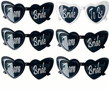 Lot 6 paires de lunettes evjf mariage