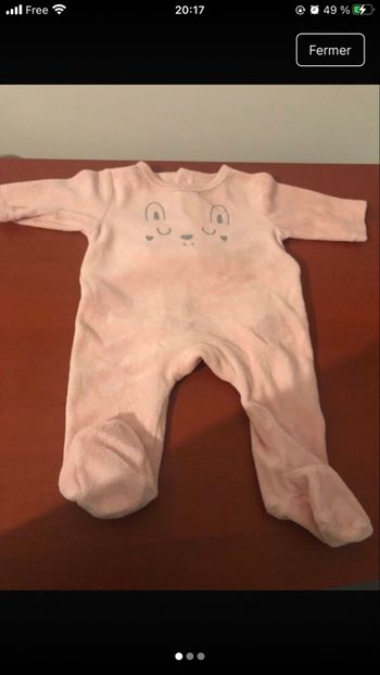 Lot de 8 pyjama 1 mois 