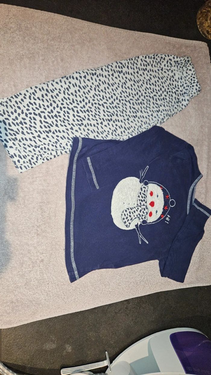 Pyjama coton fille  3 4 ans - photo numéro 2