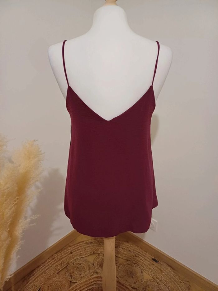 Débardeur fluide couleur Aubergine Floria taille S 36 - photo numéro 7