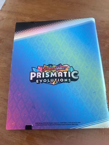 Classeur pokemon prismatic 8.5 neuf