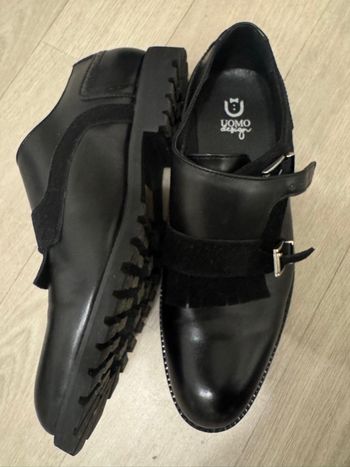 Moccasin noir Uomo