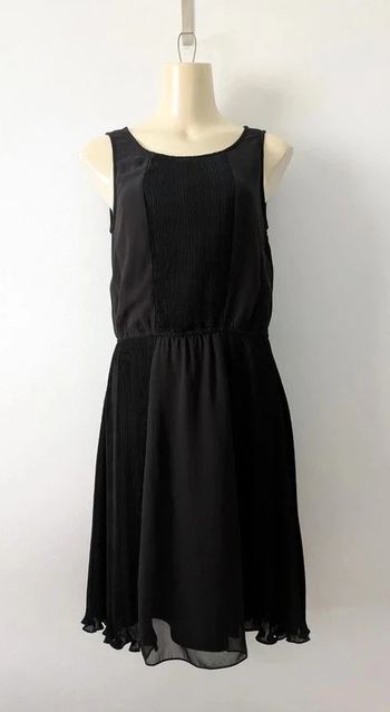 Robe d'été plissée vintage noire - Esprit - taille 36