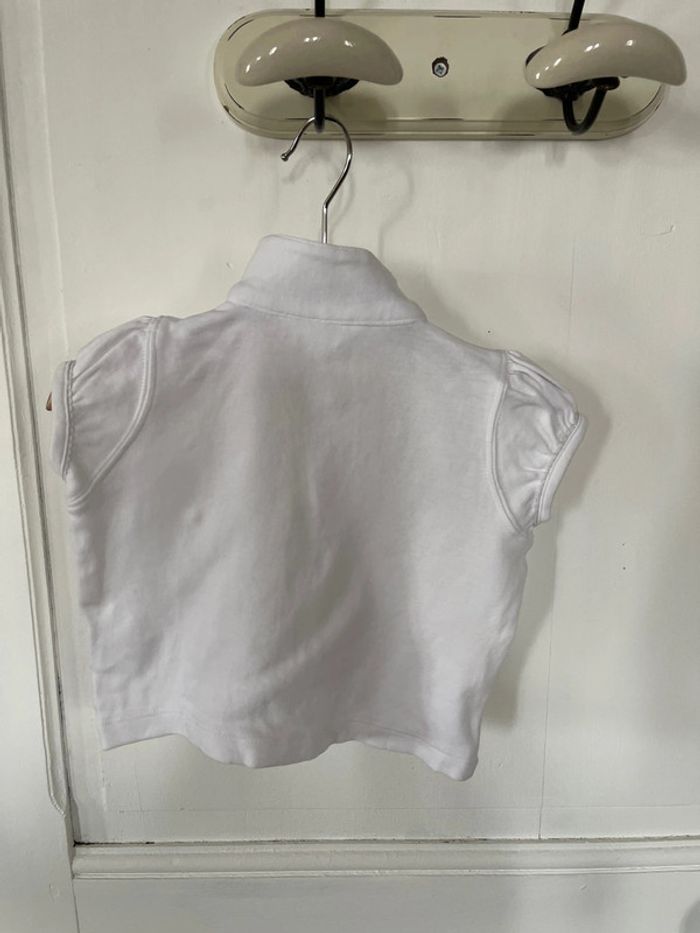 Polo blanc, kid kanaï - photo numéro 4