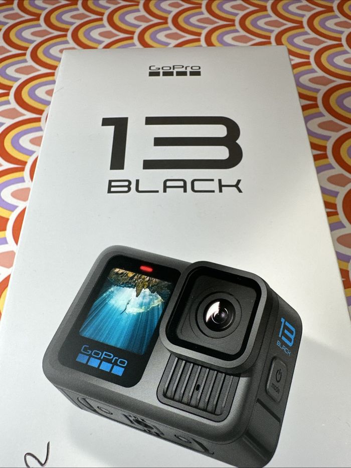 NEUF Caméra d'action GOPRO HERO13 noire 5,3K / 2 batteries / carte 128 Go / étui de transport - photo numéro 4