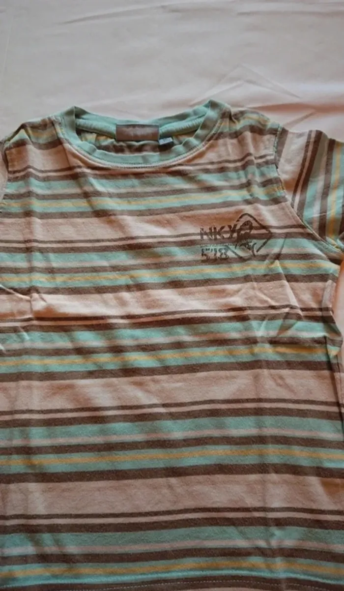 Tee-shirt rayure NKY - photo numéro 2