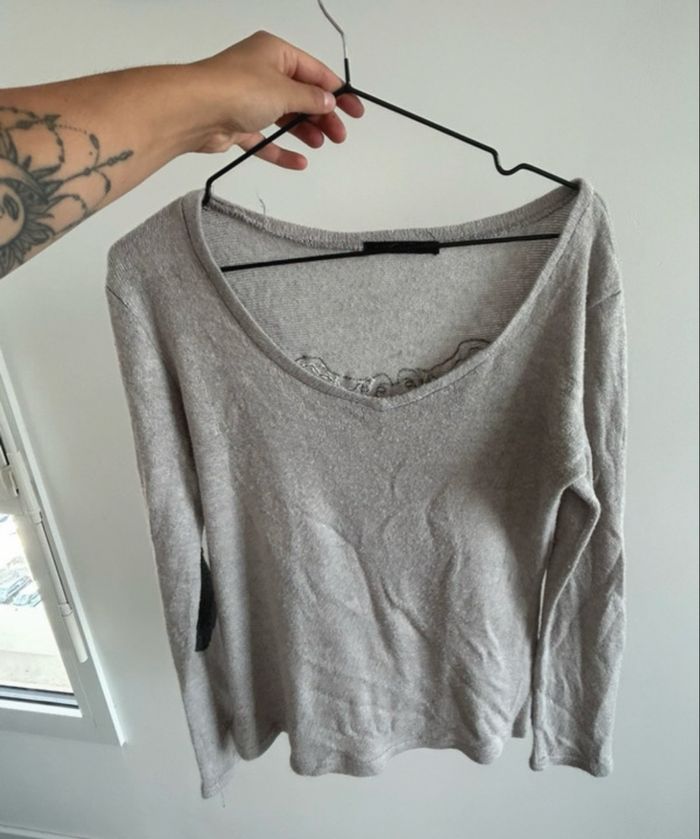 Sweat gris Y2K - photo numéro 2