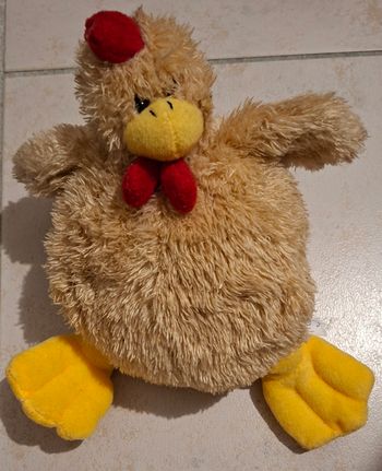 Jemini Poule en peluche qui fait le bruit de la poule