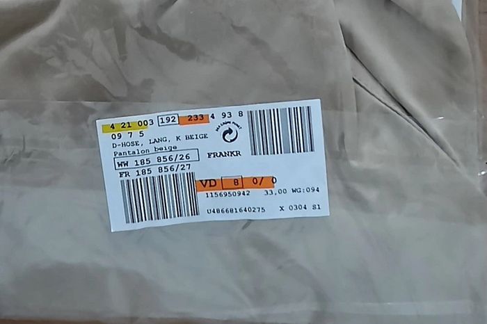 Pantalon beige Neuf Taille 5XL - photo numéro 3