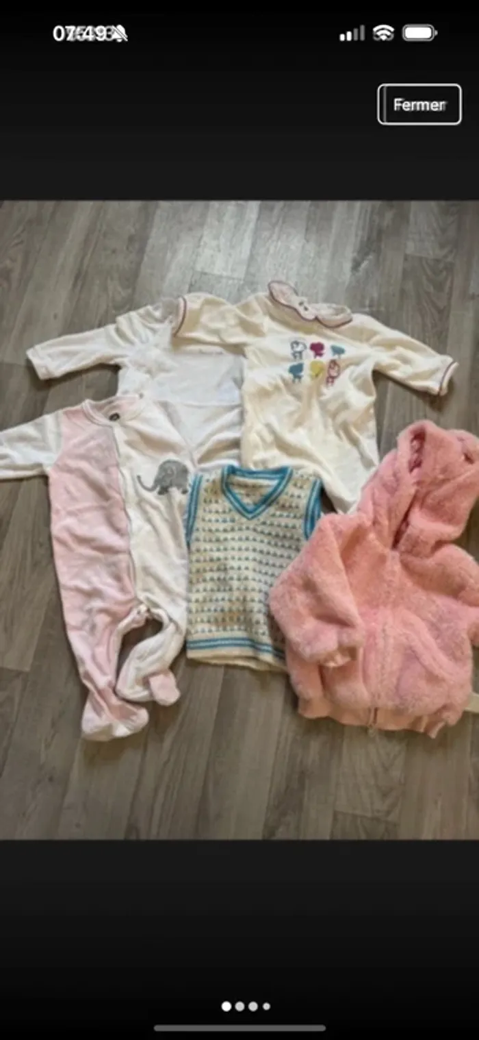 Très gros lot de vêtement fille 1 ans - photo numéro 3