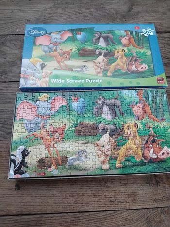 Puzzle 200 pièces animaux Disney