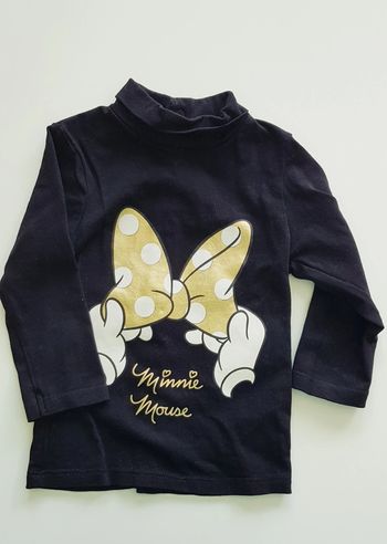 Tee-shirt col montant Disney baby 12 mois