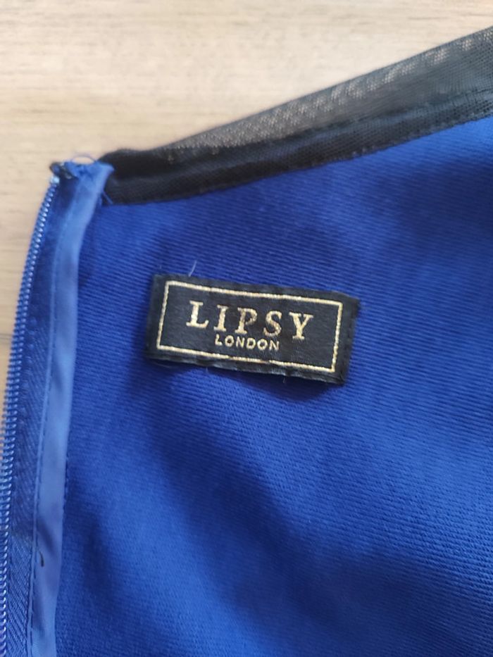 Robe Mini Lipsy Bleue, Taille M - photo numéro 5