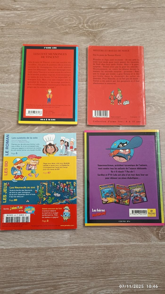 Lot 4 livres divers - photo numéro 2