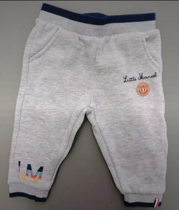 Ensemble jogging et pull 9 mois garçon little marcel - photo numéro 5