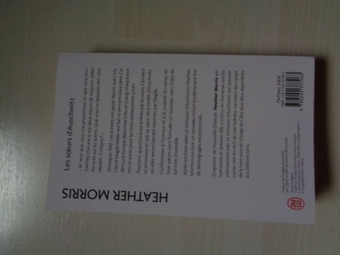 livre : les sœurs d'Auschwitz - photo numéro 2