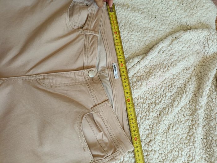 Gémo beige rose clair – taille 42 – coupe slim mignon cute kawaii - photo numéro 3
