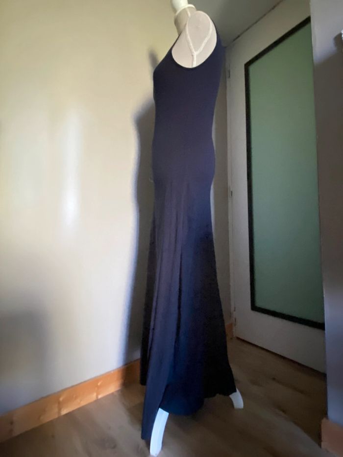 Robe longue bleu marine Monoprix - photo numéro 2