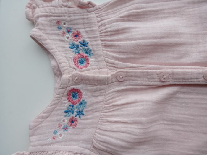 Combinaison 6 mois en gaze de coton - photo numéro 4