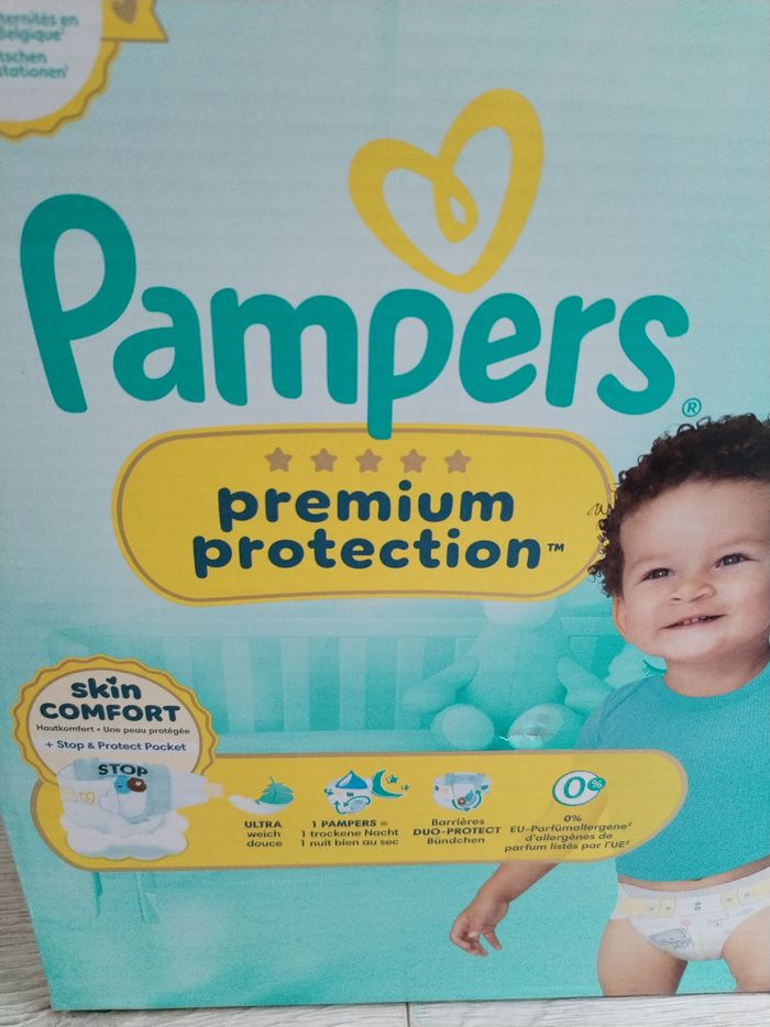 Couche pampers premium protection - photo numéro 2