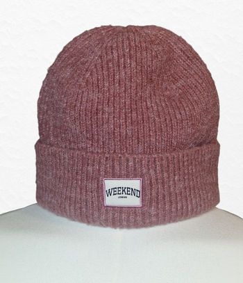 Bonnet Vero Moda – Taille unique – Rose foncé – État : Très bon