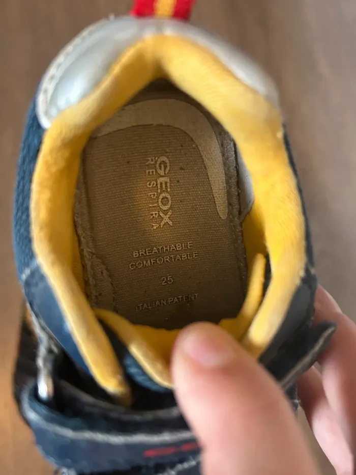 Chaussures baskets geox t 25 - photo numéro 2
