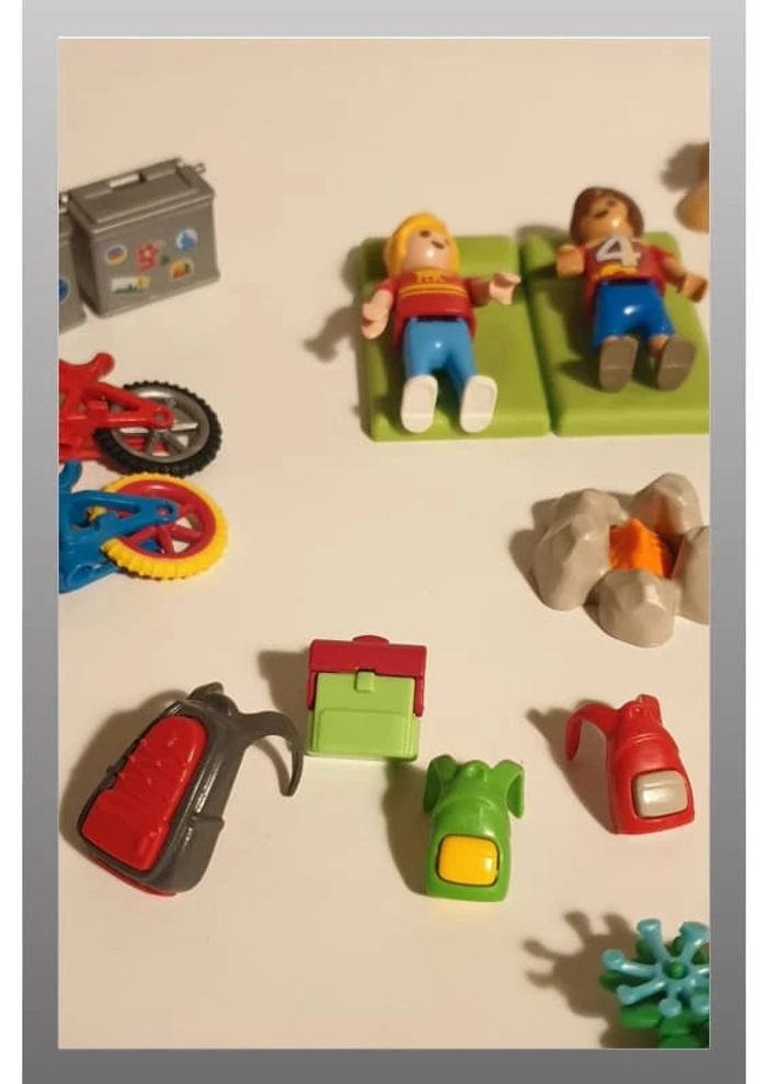 Ensemble playmobil camping - photo numéro 3