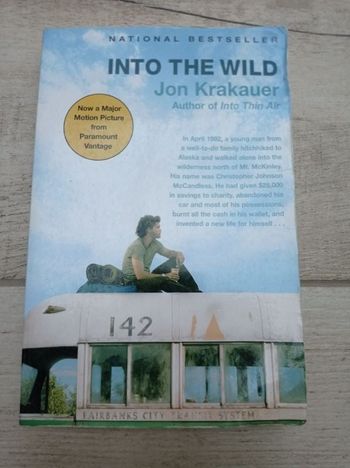 Livre "Into the Wild" Jon Krakauer