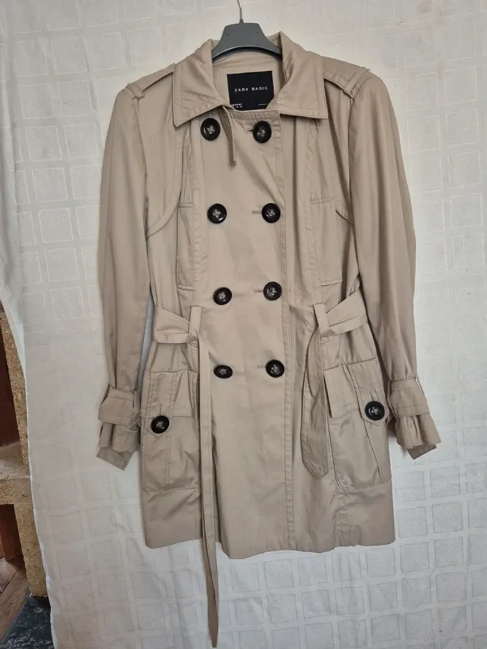 imperméable zara taille 38 - photo numéro 7