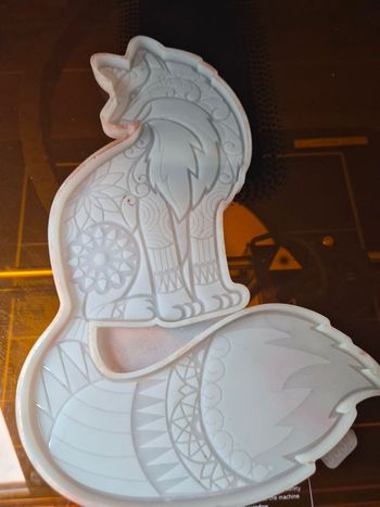 Moule résine renard