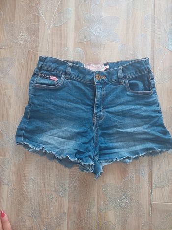 Short jean 12 ans
