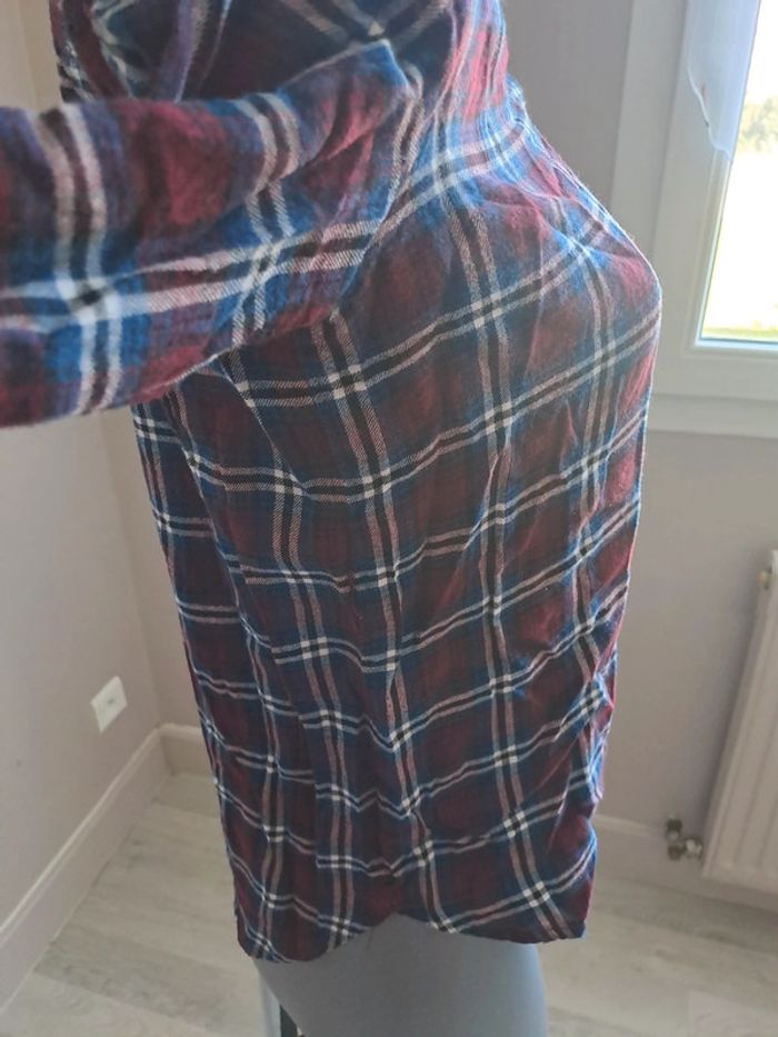Chemise carreaux femme - photo numéro 3