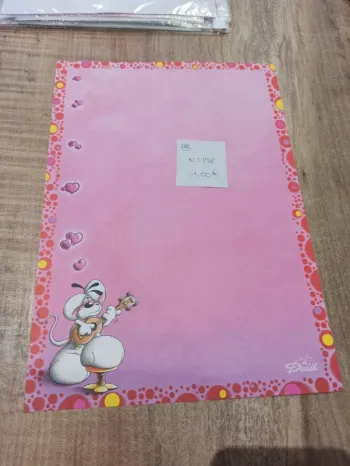 Papier à lettre Diddl 198 1,00€