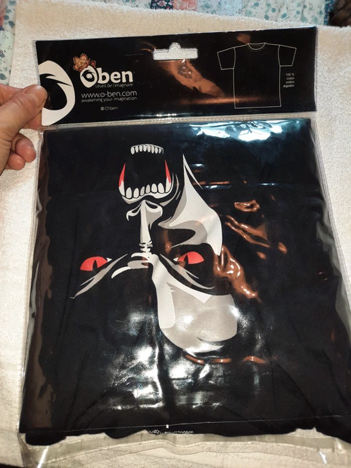 Tee shirt Vampire, taille L - photo numéro 4