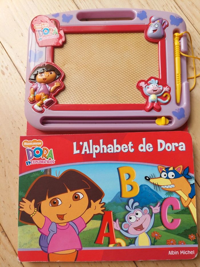 Livre ardoise magique alphabet de dora