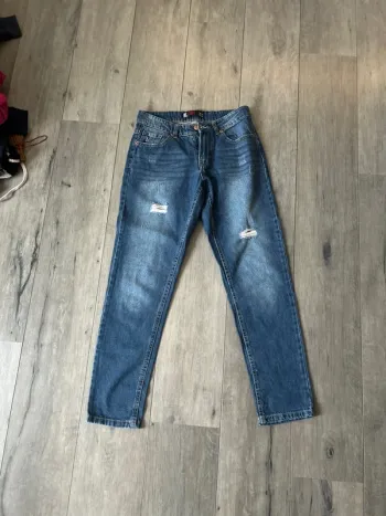 Jeans taille haute