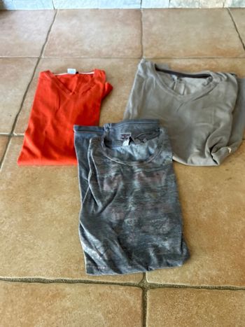 Lot de 3 tee shirt M