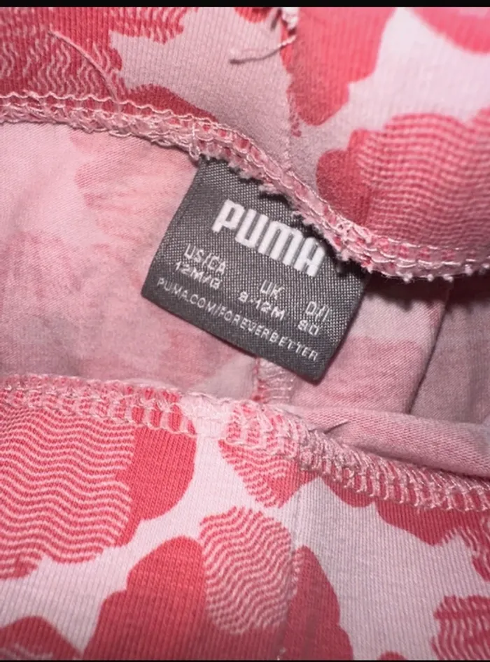 Ensemble pull sweat + legging rose Puma - photo numéro 3