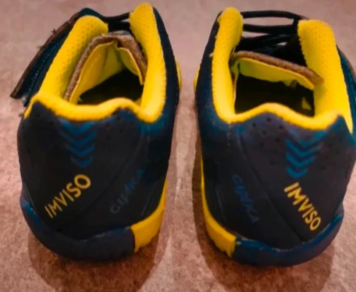 Chaussures baskets à scratchs futsal garçon 28 - photo numéro 4