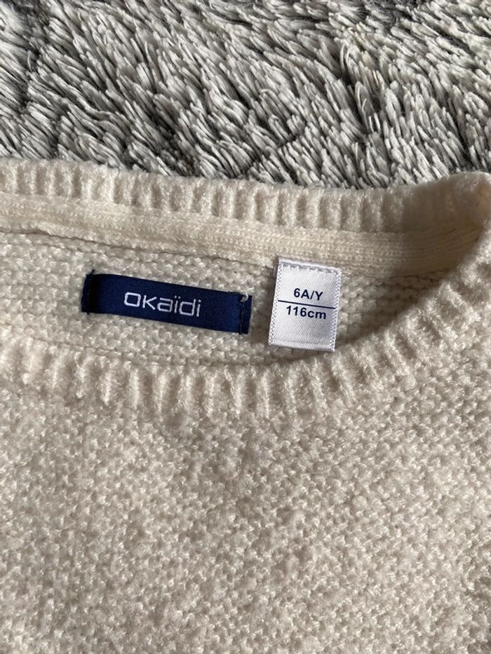 Pull Okaidi - 6 ans - photo numéro 2
