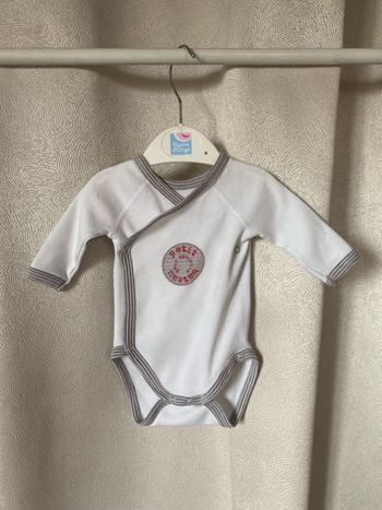 Body Petit Bateau pour toujours 50 cm naissance