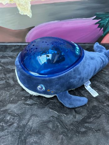 Veilleuse pabobo baleine bleu